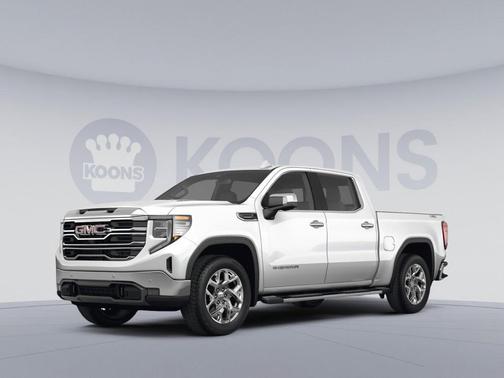 Summit White 2022 GMC Sierra 1500 SLT