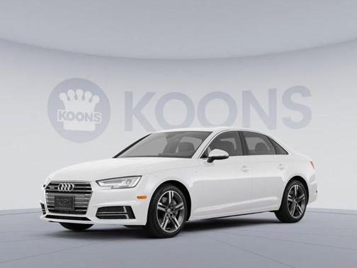 Ibis White 2018 Audi A4 2.0T Premium Plus