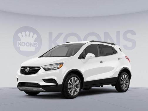 Summit White 2018 Buick Encore Preferred II