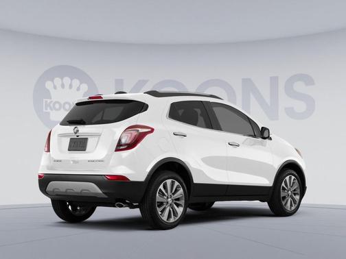 Summit White 2018 Buick Encore Preferred II
