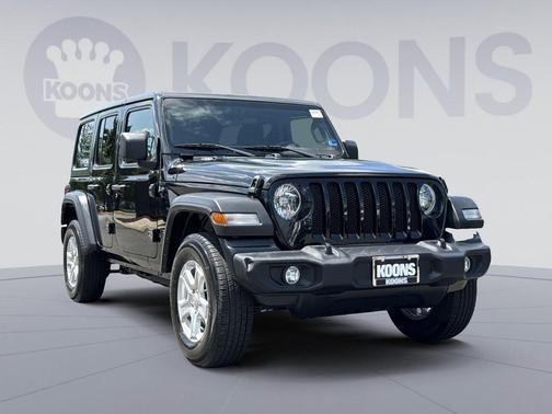 Black Clearcoat 2021 Jeep Wrangler Unlimited Sport