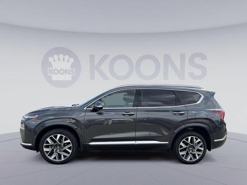 Portofino Gray 2023 Hyundai SANTA FE Calligraphy