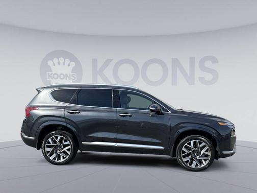 Portofino Gray 2023 Hyundai SANTA FE Calligraphy