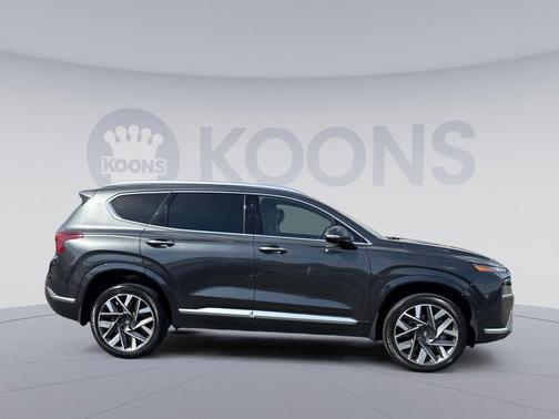 Portofino Gray 2023 Hyundai SANTA FE Calligraphy