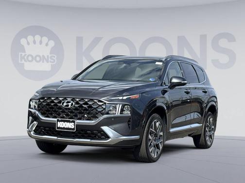 Portofino Gray 2023 Hyundai SANTA FE Calligraphy