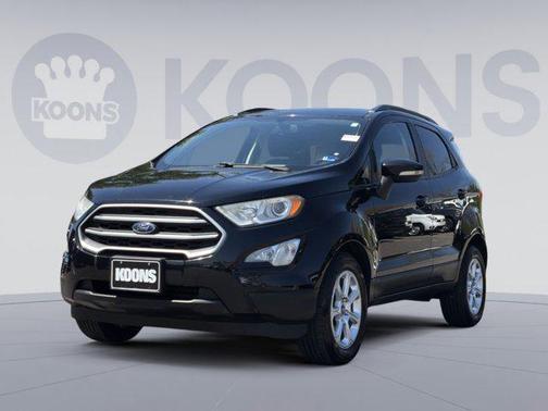 Shadow Black 2020 Ford EcoSport SE