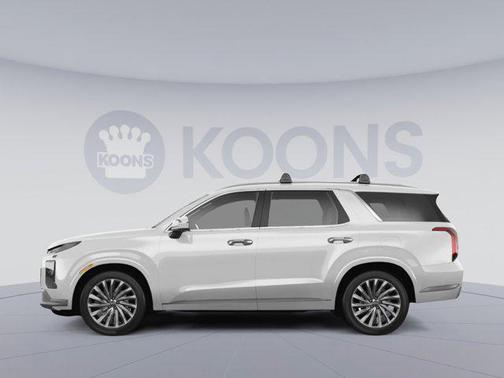 Hyper White 2024 Hyundai PALISADE Calligraphy Night Edition