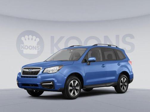 Quartz Blue Pearl 2017 Subaru Forester 2.5i Premium