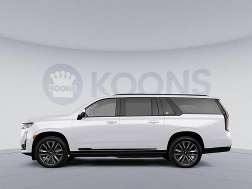 Crystal White Tricoat 2021 Cadillac Escalade ESV Sport
