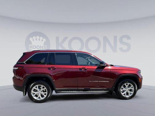 Velvet Red Pearlcoat 2024 Jeep Grand Cherokee Limited