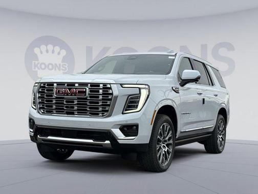 Glacier White Tricoat 2026 GMC Yukon Denali