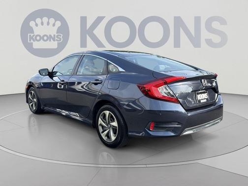 Modern Steel Metallic 2020 Honda Civic LX