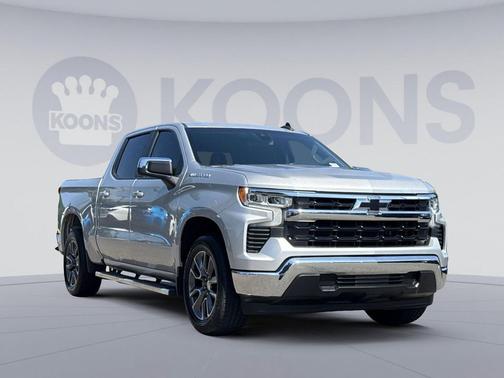 Silver Ice Metallic 2022 Chevrolet Silverado 1500 LT