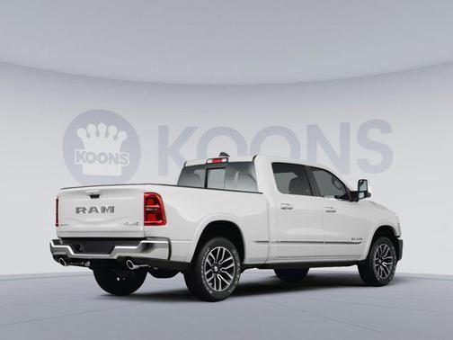 Ivory White Tri-Coat Pearlcoat 2025 RAM 1500 Limited