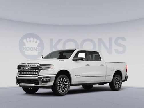 Ivory White Tri-Coat Pearlcoat 2025 RAM 1500 Limited
