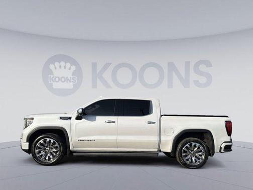 White Frost Tricoat 2025 GMC Sierra 1500 Denali