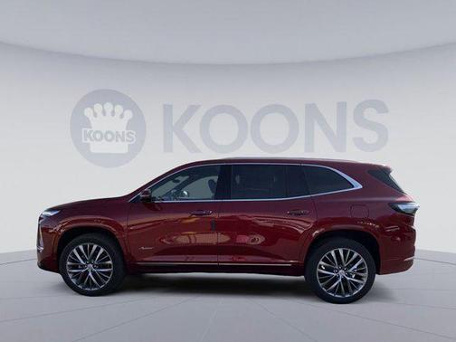 cherry red tintcoat 2026 Buick Enclave Avenir