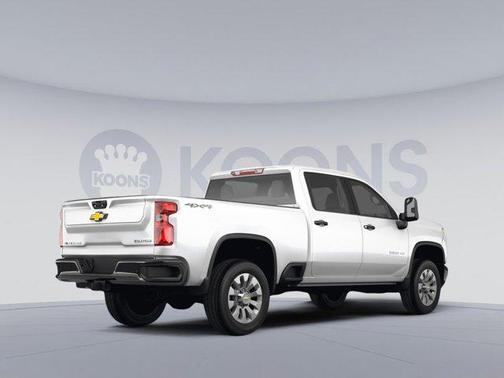 Summit White 2024 Chevrolet Silverado 2500 Custom