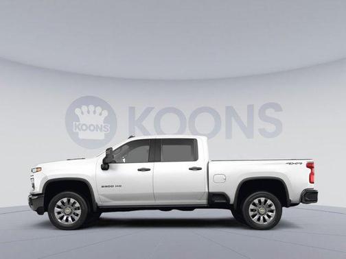 Summit White 2024 Chevrolet Silverado 2500 Custom