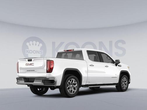 Glacier White Tricoat 2026 GMC Sierra 1500 SLT