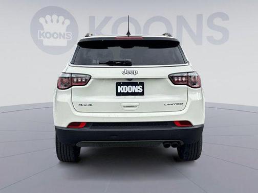 White Clearcoat 2019 Jeep Compass Limited