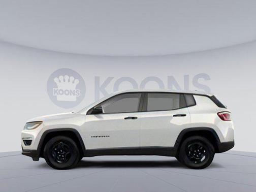 White Clearcoat 2019 Jeep Compass Limited