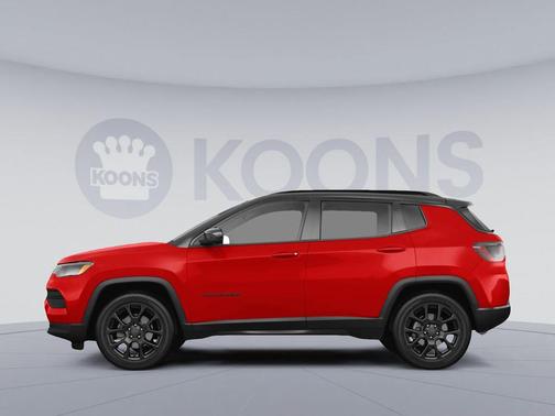 Redline Pearlcoat 2023 Jeep Compass Latitude