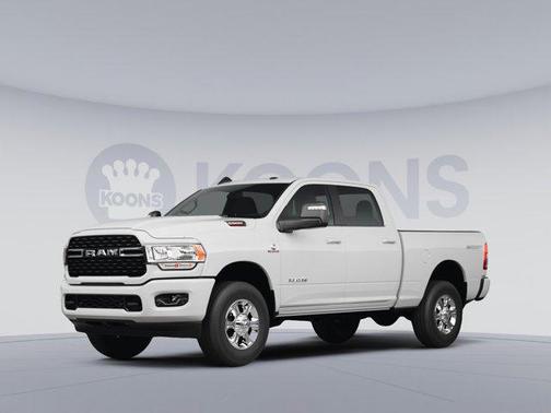 Bright White Clearcoat 2024 RAM 2500 Big Horn Crew Cab 4x4 8' Box