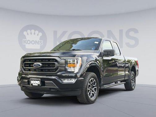 Agate Black Metallic 2023 Ford F-150 XLT