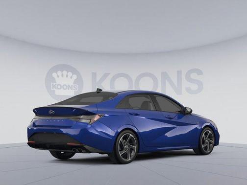 Intense Blue 2022 Hyundai ELANTRA N Line