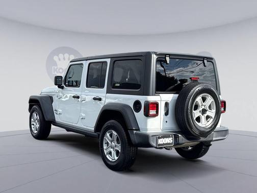Bright White Clearcoat 2019 Jeep Wrangler Unlimited Sport