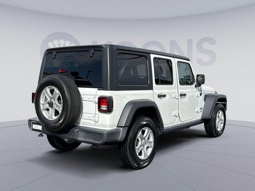 Bright White Clearcoat 2019 Jeep Wrangler Unlimited Sport