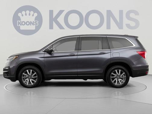Gray 2021 Honda Pilot AWD EX-L