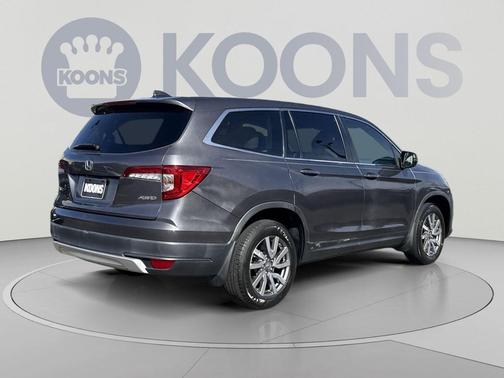 Gray 2021 Honda Pilot AWD EX-L