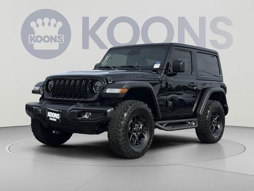 Black Clearcoat 2025 Jeep Wrangler Willys