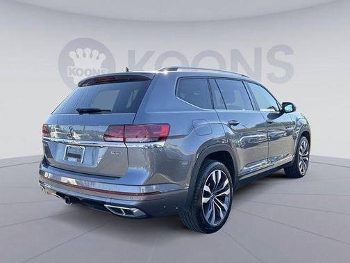 Gray 2021 Volkswagen Atlas 3.6L SEL