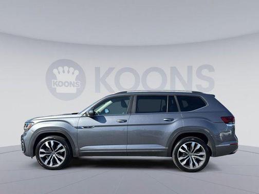 Gray 2021 Volkswagen Atlas 3.6L SEL