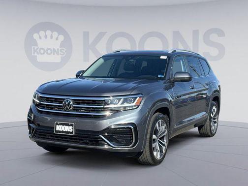 Gray 2021 Volkswagen Atlas 3.6L SEL