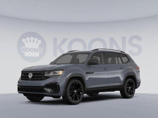 Gray 2021 Volkswagen Atlas 3.6L SEL