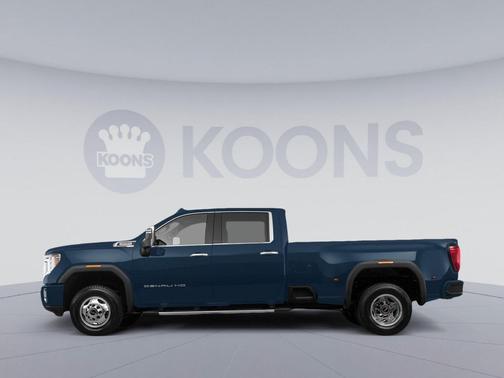 Pacific Blue Metallic 2021 GMC Sierra 3500 Denali
