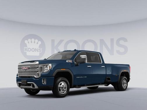 Pacific Blue Metallic 2021 GMC Sierra 3500 Denali