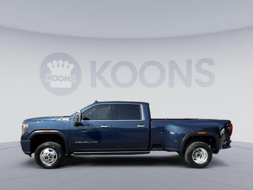 Pacific Blue Metallic 2021 GMC Sierra 3500 Denali