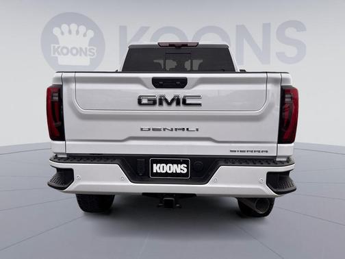 Glacier White Tricoat 2026 GMC Sierra 2500 Denali Ultimate