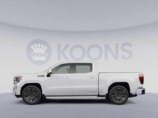 Glacier White Tricoat 2026 GMC Sierra 1500 Denali Ultimate
