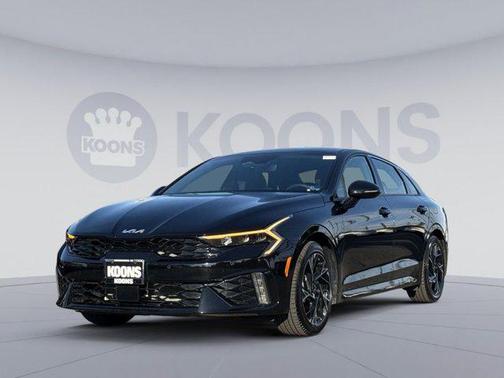 Aurora Black Pearl 2025 Kia K5 GT-Line