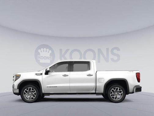 Summit White 2024 GMC Sierra 1500 SLT