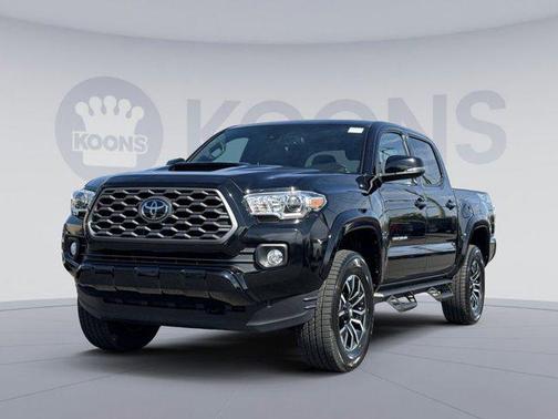 Midnight Black Metallic 2021 Toyota Tacoma TRD Sport