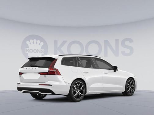 Crystal White Metallic 2020 Volvo V60 Polestar