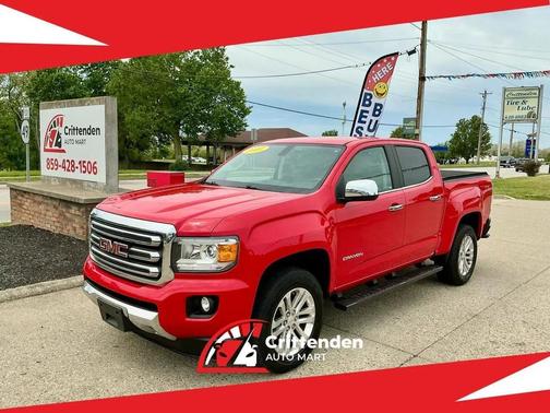 RED 2017 GMC Canyon SLT