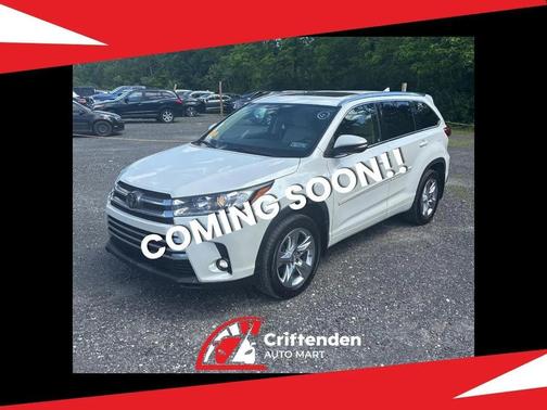 Blizzard Pearl 2019 Toyota Highlander Limited